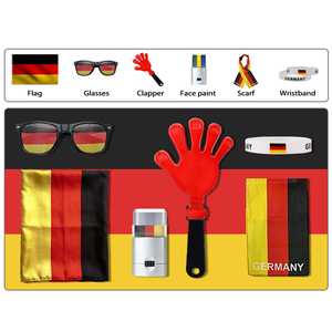 Artículos <span class=keywords><strong>de</strong></span> Brasil para <span class=keywords><strong>la</strong></span> Copa Mundial <span class=keywords><strong>de</strong></span> Fútbol 2026, Accesorios para Fanáticos, Nuevo Set <span class=keywords><strong>de</strong></span> Regalo con Banderas <span class=keywords><strong>de</strong></span> Brasil Impresas - Product Image 2