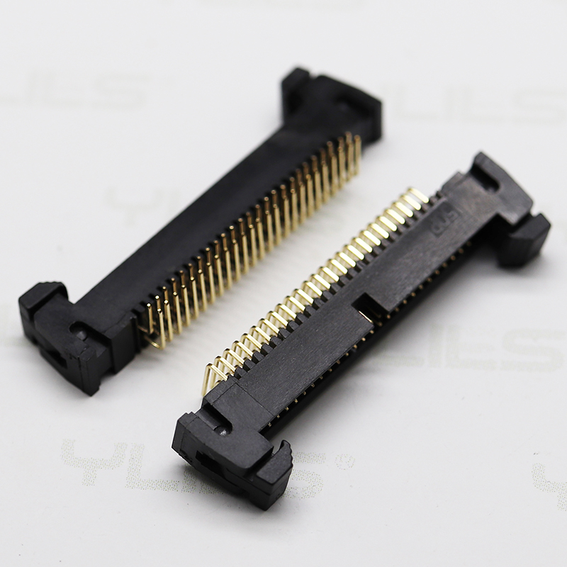 Штыревой разъем для эжектора 2,0 ММП, золотистый штыревой разъем