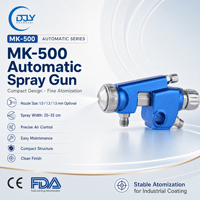 Pistol Semprot Otomatis Aluminium DJY Mk-500 untuk Sistem Pengecatan Industri Perangkat Keras Logam yang Tahan Lama