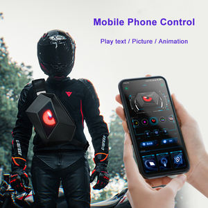 Nouveau sac de moto à bandoulière LED, sac de moto personnalisé OEM, sac de voyage oblique imperméable, sac léger Bluetooth - Product Image 2