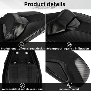 Adequado para Motocicletas Honda 21-26 com Assento PCX160 e Almofada de Assento Macia e Confortável para a Área Lombar - Product Image 6