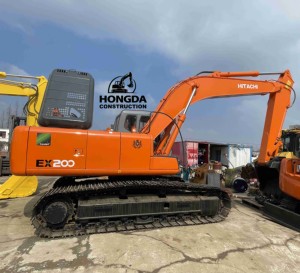 Hot Selling Hitachi EX200-5 Used Secondhand Hydraulic Crawler Excavator With High Quality ISUZU Engine - Product Image 1