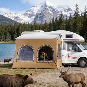 Tenda Laterale Innovativa a Montaggio Rapido <span class=keywords><strong>per</strong></span> Camper con Attacchi Magnetici <span class=keywords><strong>per</strong></span> Installazione Veloce e Sicura - Product Image 2