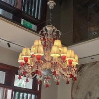 Lustre suspendu décoratif d'intérieur France Crystal Light Zenith pour Club, Hall, Station balnéaire, Casino, Saloon, Magasin