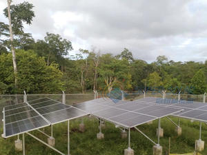 Système <span class=keywords><strong>de</strong></span> montage au sol solaire en acier au carbone robuste, surface anodisée, résistance au vent 60 m/s, résistance à la <span class=keywords><strong>neige</strong></span> 1,5 kN/m2 pour les applications à grande échelle - Product Image 3