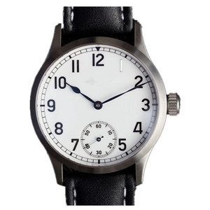 <span class=keywords><strong>Reloj</strong></span> con correa de cuero genuino para hombre, accesorio masculino de lujo con movimiento mecánico de gaviota, 2022 - Product Image 1