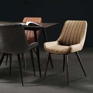 Silla de Comedor de Alta Calidad, Moderna y Sencilla para el Hogar, Respaldo de Material PU, Silla de Comedor de Alta Calidad, Moderna y Sencilla para el Hogar - Product Image 4