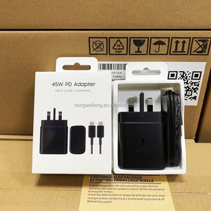 EP-TA845 45W PD charr USB C nhanh chóng sạc nhanh tường Adapter Samsung Galaxy S22 S23 siêu lưu ý 10 + 5g điện thoại di động Viễn Thông điện - Product Image 3