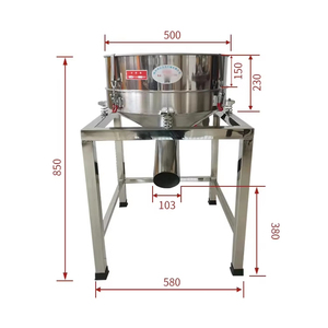 Séparateur vibrant continu haute efficacité pour poudres plastiques et alimentaires – Tamis vibrant, filtre vibrant, machine à tamiser les poudres - Product Image 2
