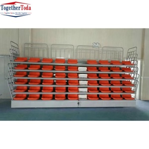 Asientos Retráctiles para Estadios, Gradas para Deportes al Aire Libre, Estadios de Baloncesto, Teatros, Auditorios, Salas de Conferencias, Sillas Plegables con Escalera - Product Image 4