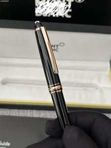 Luxury Classic Design Novelty Ballpoint <b>Pen</b> Rose Gold Metal Material Smooth 0.5mm Writing Black/Blue Ink Professional Gift Box - Product Image 5
