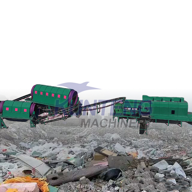 Ai Waste Sorting System Domestic Waste Management Machine Waste Reduction and Recycling Plant