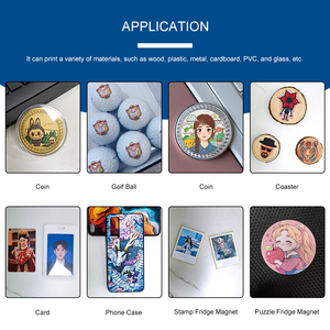 Creative A3 Flatbed UV Printer 33x60cm Print Width Small Business <strong>Partner</strong> Inkjet Printing Machine for Phone Case Sticker - Product Image 2