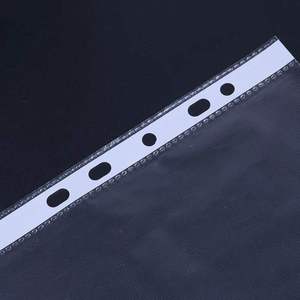 <span class=keywords><strong>A3</strong></span> Kích thước 11 lỗ trong suốt PP rõ ràng tấm nhựa bảo vệ không thấm nước bên tải tấm tay áo nộp hồ sơ sản phẩm - Product Image 5
