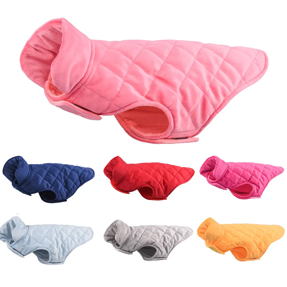 wholesale soft and comfortable Pet clothes warm velvet dog clothes plus velvet thickened dog clothes