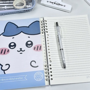 Quaderno A5 Trasparente Rimovibile con Fogli Staccabili Chiikawa per Studenti delle Scuole <span class=keywords><strong>Medie</strong></span> - Hachiware Momonga Kawaii - Product Image 3