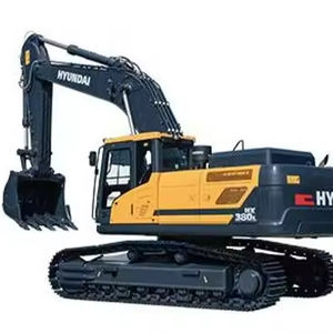 Excavatrice sur chenilles Hyundai 380 d'occasion avec moteur Cummins importé de Corée du Sud, capacité de la benne de 1,62 m, puissance de 268 kW - Product Image 1