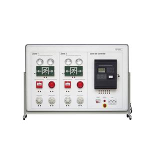 Matériel pédagogique pour la détection d'incendie, équipement de formation professionnelle, matériel de formation en automatisation des bâtiments - Product Image 1