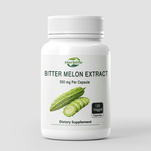 Cápsulas Vegetarianas de Extracto de Melón Amargo de Marca Privada OEM ODM |   Suplemento Dietético de 500 mg por Cápsula, 120 Unidades - Product Image 1