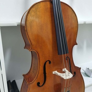 Cello professionnel naturel flammé fait main en gros avec <span class=keywords><strong>archet</strong></span> en bois de Brésil et prix bas - Product Image 5