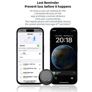 <span class=keywords><strong>Traceur</strong></span> intelligent Bluetooth, porte-clés, localisateur <span class=keywords><strong>GPS</strong></span> mini pour animaux de compagnie, enfants, porte-clés, alarme anti-perte, porte-monnaie - Product Image 4