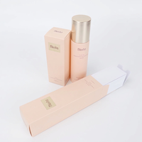 Boîte pliante professionnelle OEM en matériau recyclable, avec fenêtre pour produits cosmétiques, emballage cadeau pour marques de beauté, style manchon