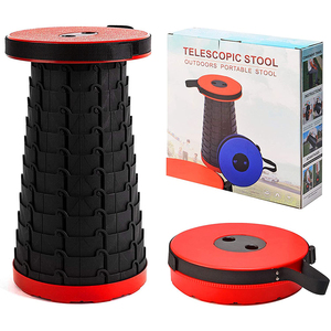 Camping Léger Pliant Télescopique Pliable Tabouret - Product Image 2