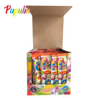 Bonbons magiques pétillants aux saveurs fruitées mélangées, bonbons amusants et pétillants pour enfants, vente en gros