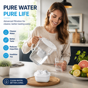 High Quality Replacement Water Filter Cartridge for Household Water Purification Pitcher <b>Kitchen</b> Filter System - Product Image 1
