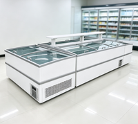 Congelador Comercial Combinado de Una Sola Temperatura, Usado, Directo de Fábrica, con Control Digital de Temperatura, Gran Capacidad y Pantalla