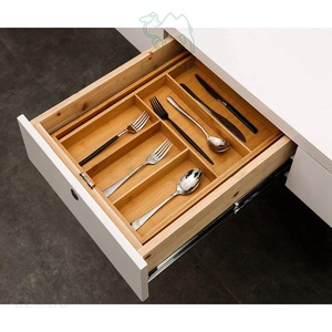 Wholesale Cutlery <strong>Organiser</strong> Professional <strong>Kitchen</strong> Spoon Holder With 7 Compartments Cutlery Tray in Drawer - Product Image 2
