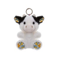 Porte-clés en peluche personnalisés en gros, doux, écologiques, durables, légers et mignons, formes 3D moelleuses : Koalas, Éléphants, Pares, Vaches