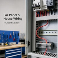 Câble BV 10 mm, monoconducteur, cuivre massif, isolation PVC, câble de construction, 450-750 V, câble de câblage domestique, IEC 60227