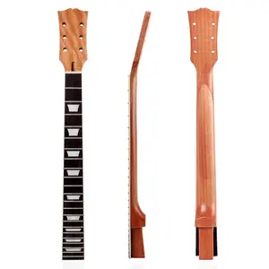 电吉他琴颈木制时尚DIY替换吉他琴颈Gibson Les Paul Lp吉他零件替换22品