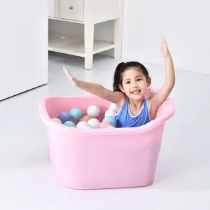 高品质防滑塑料婴儿儿童洗涤浴缸桶婴儿新生儿塑料浴缸