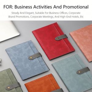 สมุดบันทึกธุรกิจสไตล์ A5 ปรับแต่งได้ ดีไซน์หนัง PU พร้อมตัวล็อค คุณภาพสูง สำหรับอ่านหนังสือ บันทึกการเดินทาง ทำด้วยมือ สำหรับองค์กร - Product Image 6