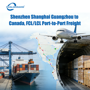 Transporte de Carga de Puerto a Puerto FCL LCL de Shenzhen, Shanghái y Guangzhou a Canadá - Product Image 1