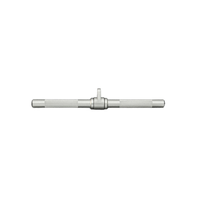 Accessoire de barre de traction latérale en aluminium argenté VULCANFIT, musculation, entraînement de force, accessoires de salle de sport, durable, lourd, antidérapant