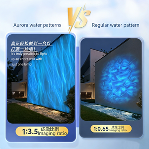 Luz LED Dinámica con Efecto de Olas Oceánicas, Proyector de Pared para Bares KTV, Luz de Escenario con Efecto de Ondas de Agua para Decoración de Escenarios/Fiestas/Hogar - Product Image 3