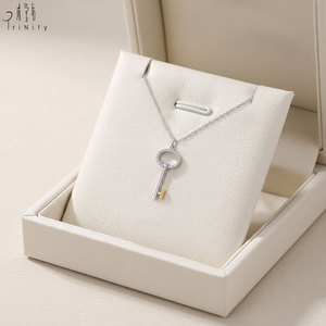 Collar de Diamantes Amarillos de Diseño Moderno y Alta Calidad al por Mayor, Joyería de Oro Sólido de 18K, Collar con Colgante de Diamante Natural Real - Product Image 5