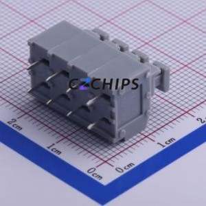 KF235-5.0-4P Spring Terminal Block Through hole Component (THT),P=5mm Connector 5mm 4P 4 10A - Product Image 2