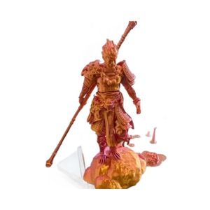 Tùy chỉnh Wukong <span class=keywords><strong>3D</strong></span> in Hành động Hình thép không gỉ CNC gia công dịch vụ - Product Image 1