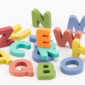 Juguete educativo Nuevo estilo Tablero de rompecabezas <span class=keywords><strong>ABC</strong></span> Juguete de aprendizaje en inglés Color claro Juguetes de Letras a juego - Product Image 4