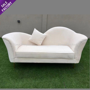 Juego de Sofás de Acero Inoxidable para Eventos, Bodas, Recepciones, Muebles para el Hogar, Decoración para Fiestas de Hotel, para Novios - Product Image 1