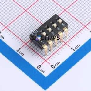 DSIC-C-05 DIP Switch Through hole Component (THT) Switch 5 2.54mm Black - Product Image 1