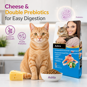Anruikun 10KG Alimentation pour chats à haute teneur en protéines, recette naturelle à base de viande, de poisson de haute mer et de bœuf, pour toutes les étapes de vie - Product Image 1