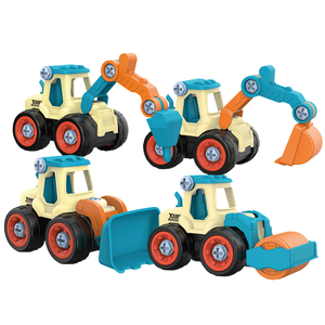Montaje <span class=keywords><strong>de</strong></span> camiones inteligente tomar parte juguetes 4 modelos mezclados con la <span class=keywords><strong>maleta</strong></span> - Product Image 1