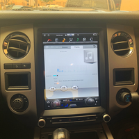 Radio Stereo Mobil Layar Sentuh Vertikal Besar Tesla Style Android Pengganti Aftermarket Upgrade untuk Ford Expedition 15-17