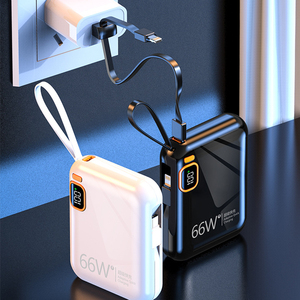 EONLINE Banco de Energía Portátil de 10000 mAh PD20W con Cable USB a Tipo C Desmontable, Cargador Rápido Bidireccional, Mini Banco de Energía para iPhone y <span class=keywords><strong>Xiaomi</strong></span> - Product Image 5
