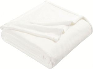 Custom Decorative Solid Lightweight Velvet Super Soft Micro Plush Flannel Fuzzy Fleece White <b>Throw</b> Blanket <b>for</b> Couch Sofa - Product Image 3